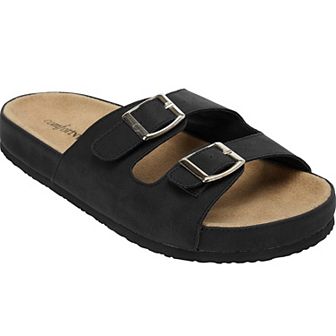 Comfortview Women's The Maxi Slip On Footbed Sandal