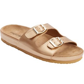 Comfortview Women's The Maxi Slip On Footbed Sandal