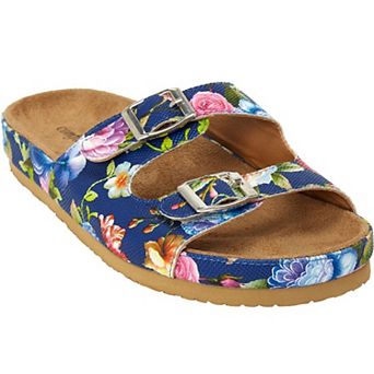 Comfortview Women's The Maxi Slip On Footbed Sandal