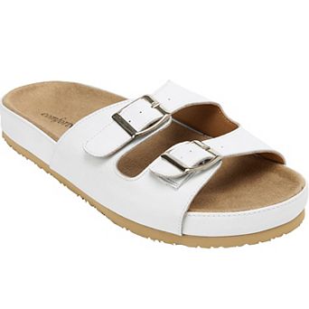 Comfortview Women's The Maxi Slip On Footbed Sandal