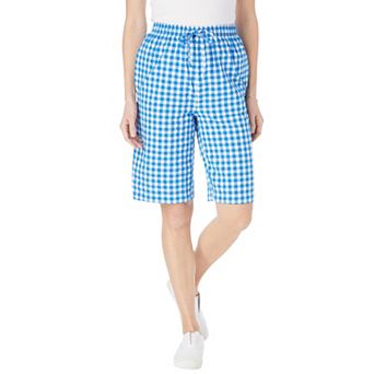 Woman Within Plus Size Seersucker Short