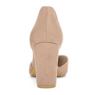Women's Ankle Tie Point Toe Dress Pumps