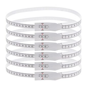 6 pc Head Circumference Tape 70cm Plastic Measuring Rule Measure for Child Head Arm Circumference