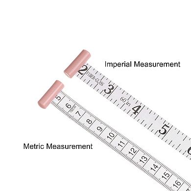 2 Pcs Body Measure Tape 60" Automatic Telescopic Tape Measure Retractable Durable Measuring Tape