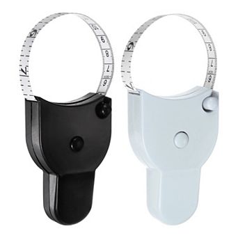 2 pc Body Measure Tape 60" Automatic Telescopic Tape Measure Retractable Durable Measuring Tape