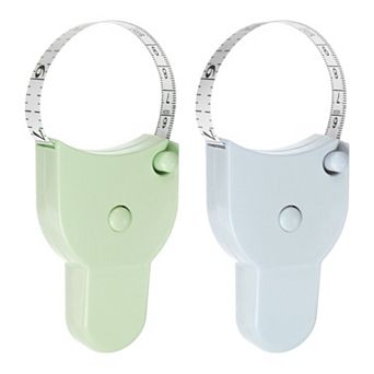 2 pc Body Measure Tape 60" Automatic Telescopic Tape Measure Retractable Durable Measuring Tape