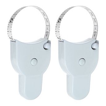 2 pc Body Measure Tape 60" Automatic Telescopic Tape Measure Retractable Measuring Tape