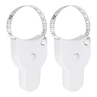 2 pc Body Measure Tape 60" Automatic Telescopic Tape Measure Retractable Measuring Tape