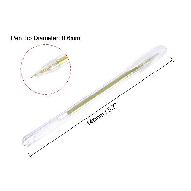 Glitter Gel Pens, 9 Pack Dual Metallic Ink Sparkle Pens 0.6mm Liquid Glitter Iridescent Gel Pen