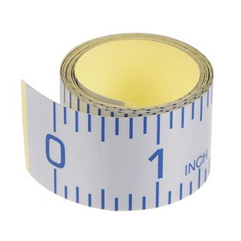 Self Adhesive Measuring Tape 40 Inch English Left to Right Reading Peel and Stick Tape Measure
