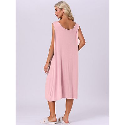 white christmas dresses Cooling sleep slip dress