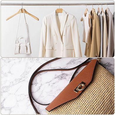 Purse Strap, Crossbody Strap Leather Adjustable Replacement Shoulder Strap