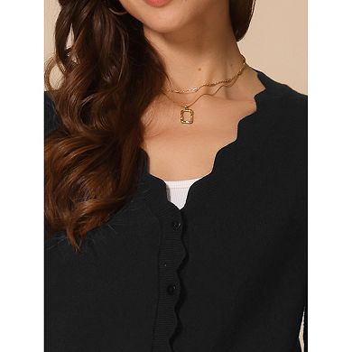 Sweater Cardigan for Women's V Neck Long Sleeve Open Front Knit Cardigans Bolero Shrugs