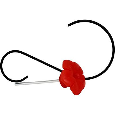 Gift Essentials 4" Multicolor Glass Hanging Hummingbird Feeders - 8 Ounce