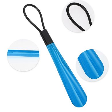 Sling Short Handle Hangable Shoe Horn for Shoe 11.81"x1.5" 1 Pc