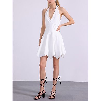 Strappy Faux Velvet Lace Up Chunky Heels Sandal for Women