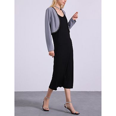 Square Toe Rhinestone Strap Clear Heel Block Heels Sandals for Women