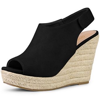 Platform Heels Espadrille Wedges Sandals for Women