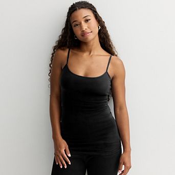 Juniors' SO® Tunic Shelf Bra Cami