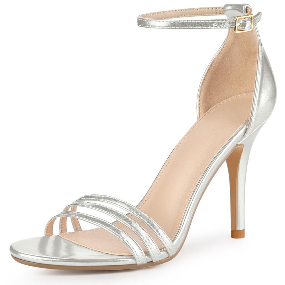 Women's Heels Sandals Strappy Heels Heel Sandals Outdoor Daily High Heel Stiletto Heel