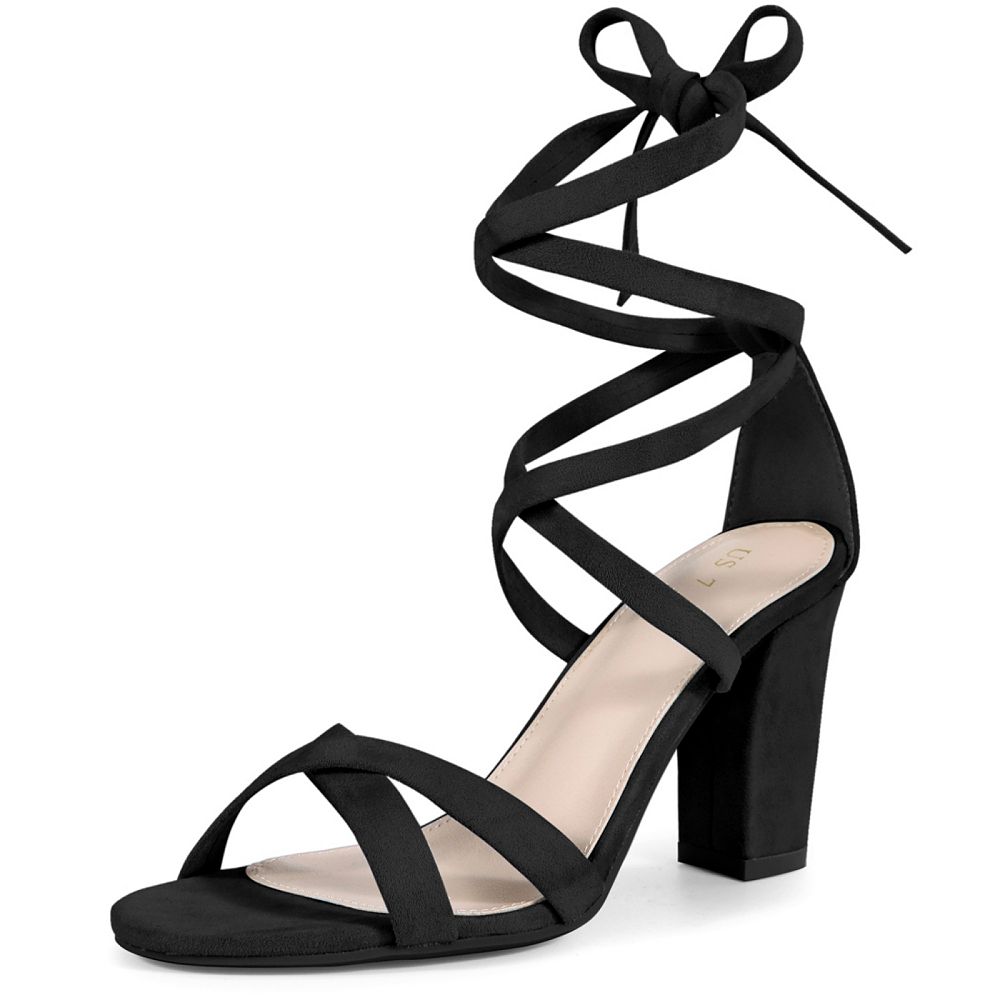 Women's Heels Sandals Lace Up Sandals Strappy Sandals Stilettos Party Daily Summer