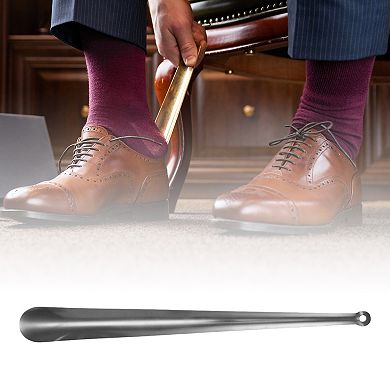 Small Hole Long Handle Shoe Horn for Shoe 17.52"x1.77" 1 Pc