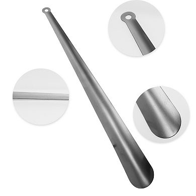 Small Hole Long Handle Shoe Horn for Shoe 17.52"x1.77" 1 Pc