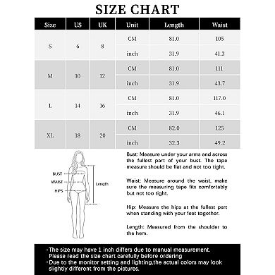 Women's Casual Skirt Elastic Waist A Line Midi Skirts Swing Flared Skirt with Pockets