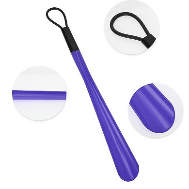 Sling Long Handle Hangable Shoe Horn for Shoe 18.5"x1.77" 1 Pc