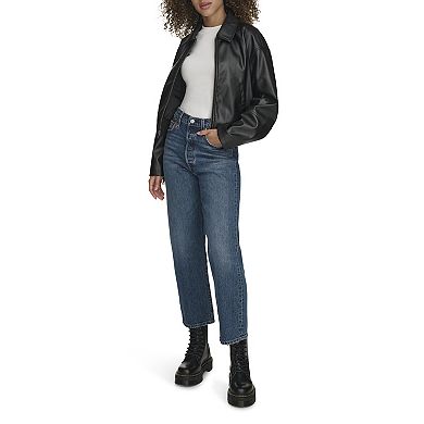 Women's Levi's® Faux Leather Bomber Jacket