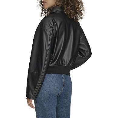 Women's Levi's® Faux Leather Bomber Jacket
