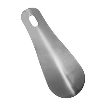 Oval Style Hangable Shoe Horn for Shoe 3.94"x1.5" 1 pc
