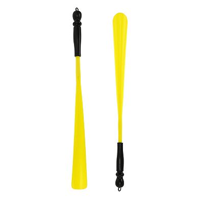 Small Hole Hangable Shoe Horn for Shoe 18.5"x1.57" 1 Pc