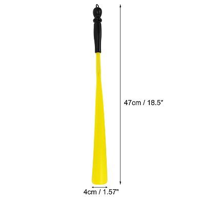 Small Hole Hangable Shoe Horn for Shoe 18.5"x1.57" 1 Pc