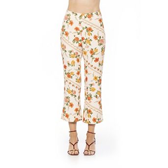 Women's ALEXIA ADMOR Quinn Flared Cropped Capri Pants
