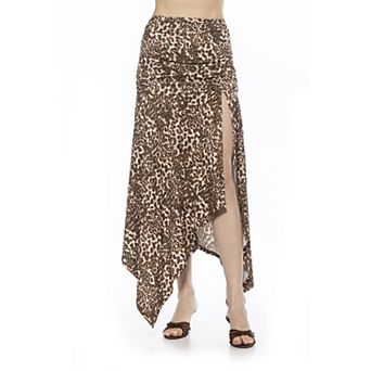 Women's ALEXIA ADMOR Kennedy Ruched Stretch Handkerchief Skirt