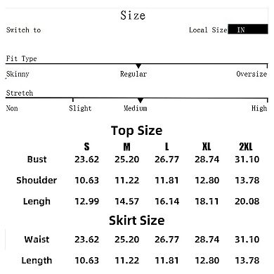 Girls Tennis Golf Outfit Sleeveless Polo V Neck Tank Top and Skorts Sets Sport Skirt with Pockets