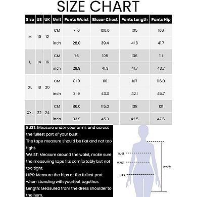 Women's 2 Piece Outfits Sleeveless Suit and Wide Leg Pants Business Blazer Sets