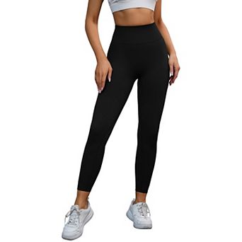 Women's High Waisted Leggings Tummy Control Cycling Running Workout Pants