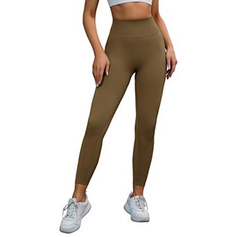 Women's High Waisted Leggings Tummy Control Cycling Running Workout Pants