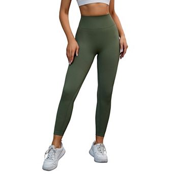 Women's High Waisted Leggings Tummy Control Cycling Running Workout Pants