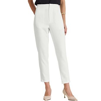 Women's High Waisted Packets Business Work Office Casual Long Pants