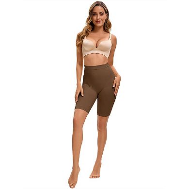 Women's Control Waist High Elasticity Thigh Shapers High-Waisted Hip Lifter Control Panties