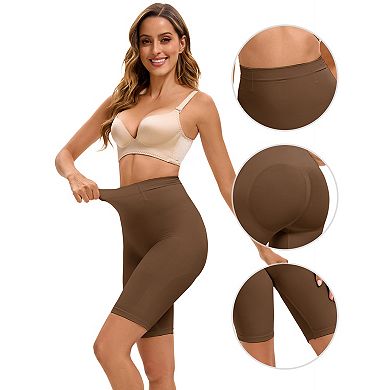 Women's Control Waist High Elasticity Thigh Shapers High-Waisted Hip Lifter Control Panties