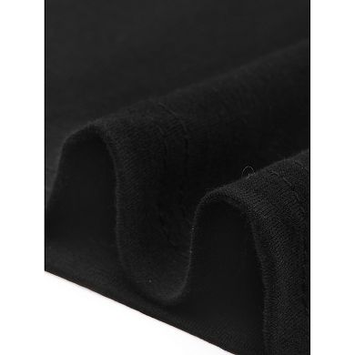 Women's Cowl Neck Top Short Sleeve Casual Stretchy Blouse Shirts