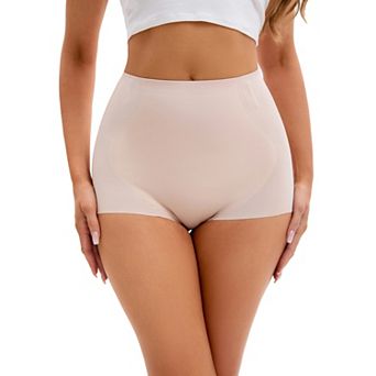 Women's High-Waisted Underwear Briefs Tummy Control Hip Lifter Control Panties