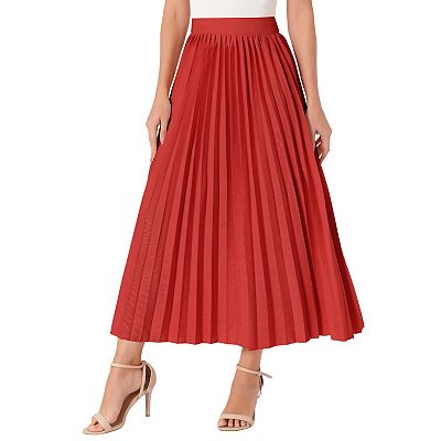 スカート Random Pleated Maxi Skirt Georgette Woven Pleated Maxi Skirt | Karen Millen