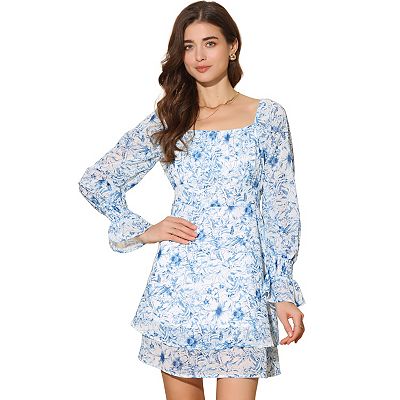 navy blue dress for baby girl a little butterfly moment 🦋 “Beaded Butterfly Satin Dress in White”  #lucyintheskystore #graddress #whitedress main image 1