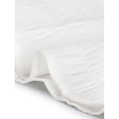 Summer Tops for Women's Short Sleeve Square Neck Casual Shirts