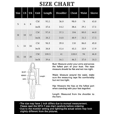 Women's Summer Floral Dress V Neck Half Sleeve Drawstring Waist Knee Length Flowy Dress with Pockets